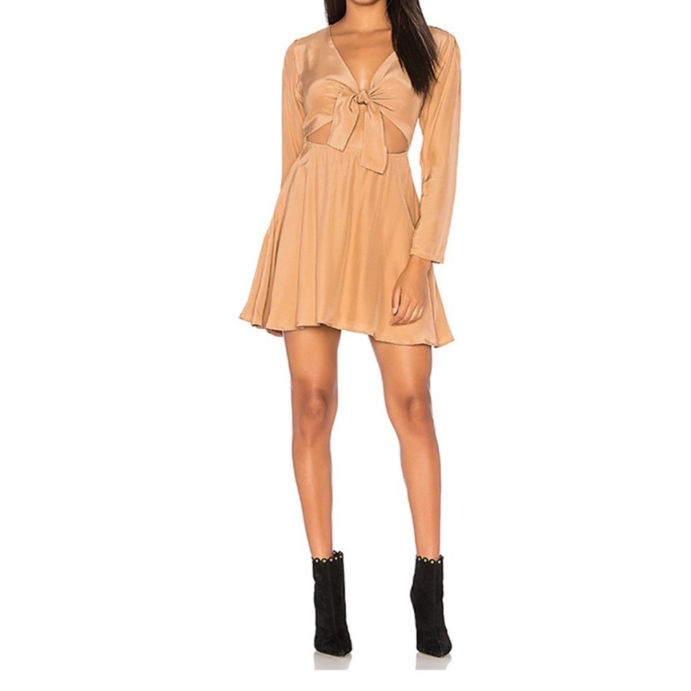 SIR Long Sleeve Dress in Dusty Pink (NWT)